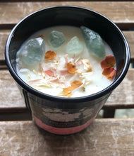 Load image into Gallery viewer, No filter, no touchup, just beautiful MW soy wax candles releasing its beauty and scent even before burning.