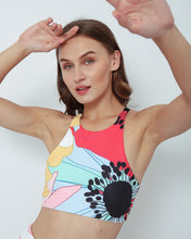 Load image into Gallery viewer, MW PROVENCE SUNFLOWERS Sports Bra