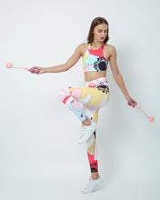 Load image into Gallery viewer, MW PROVENCE SUNFLOWERS Pretty Pairing Matching Bra &amp; Legging Set

