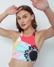 Load image into Gallery viewer, MW PROVENCE SUNFLOWERS Sports Bra
